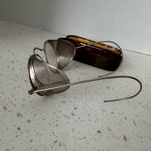 1920’s Antique Willson Goggles Safety
Glasses Spectacles Cool Vtg Steampunk case